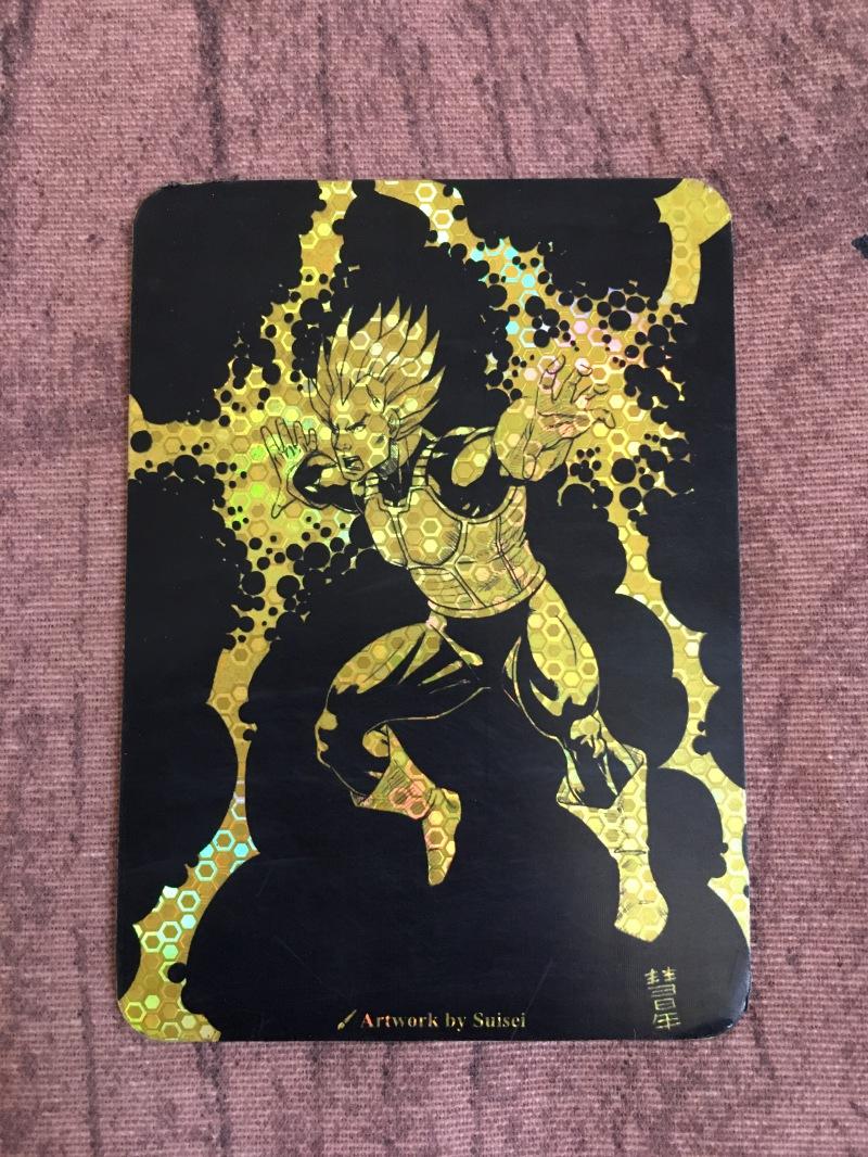 Vegeta - Holocard - Hexagons photo