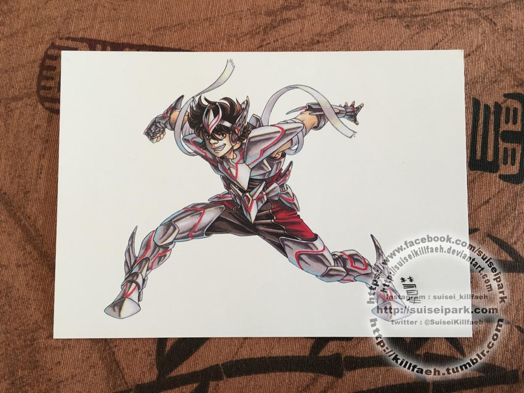Seiya - Postal card photo
