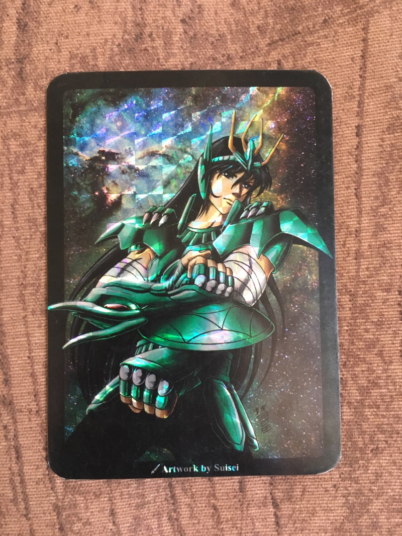 Araki style Shiryu - Holocard - Squares photo