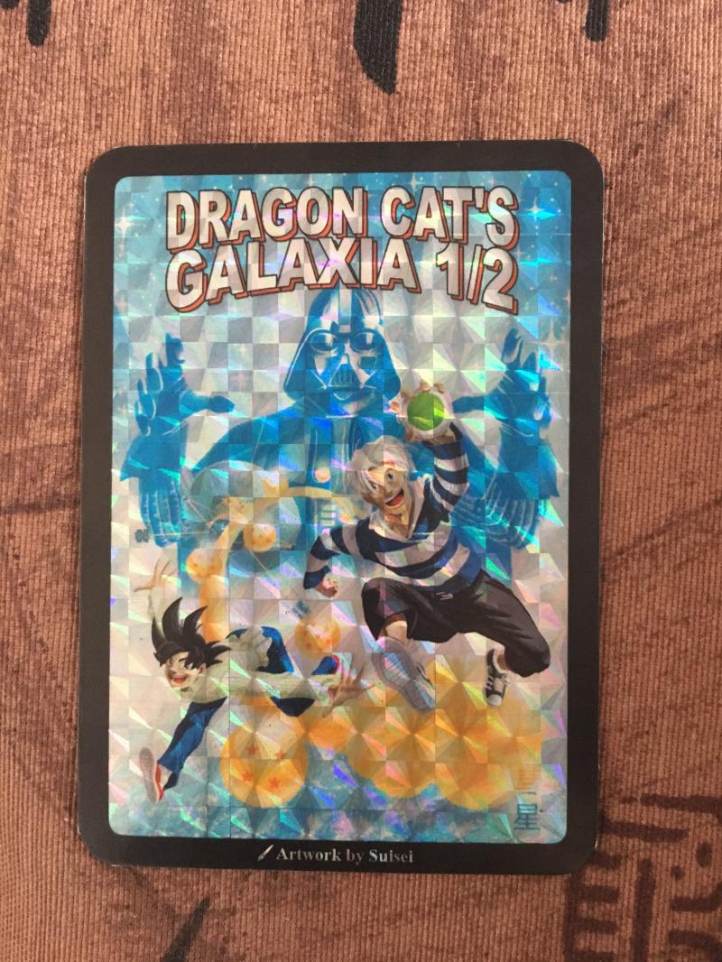 Dragon Cat's cover 1 - Holocard - Squares photo
