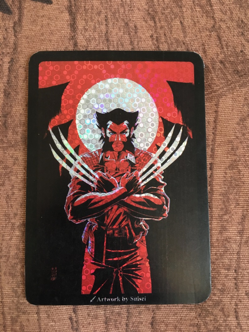 Wolverine - Holocard - Hexagons photo