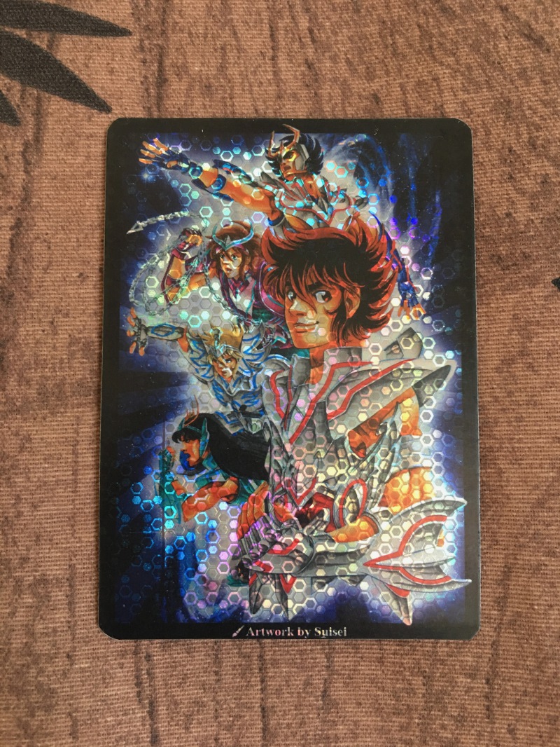 Saint Seiya - Holocard - Hexagons photo