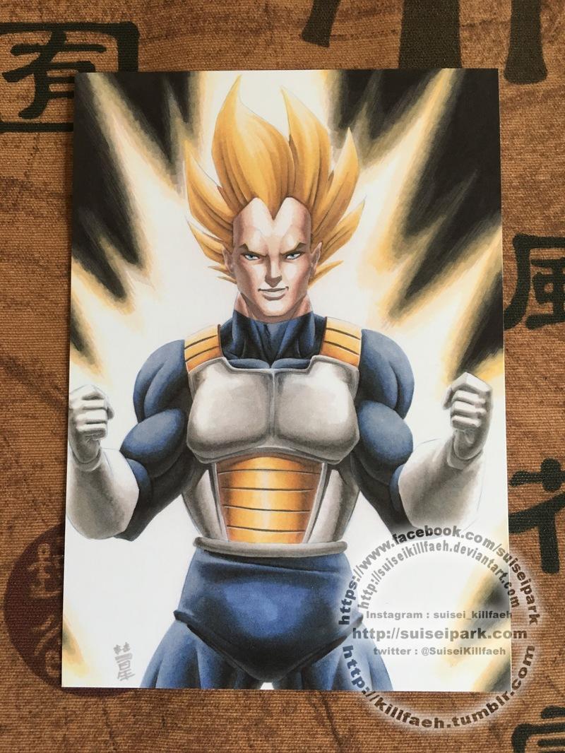 Vegeta - Postal Card photo