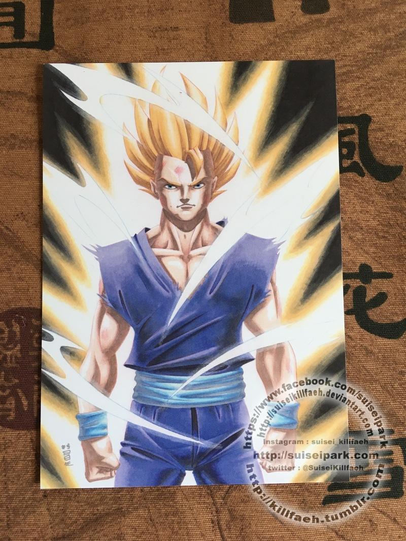 Son Gohan - Postal Card photo