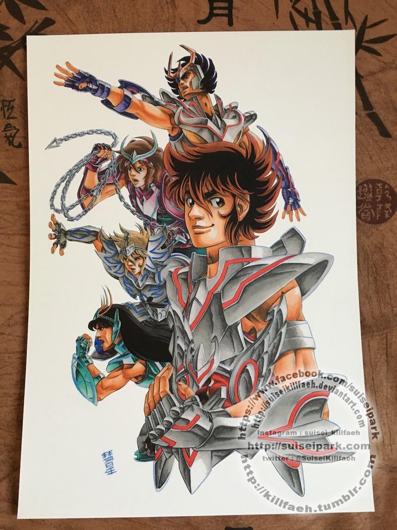 Saint Seiya - Poster photo