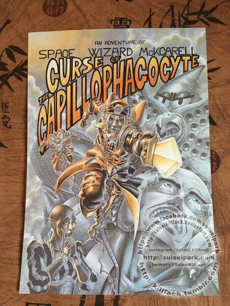 The Curse of Capillophagocyte - Poster photo